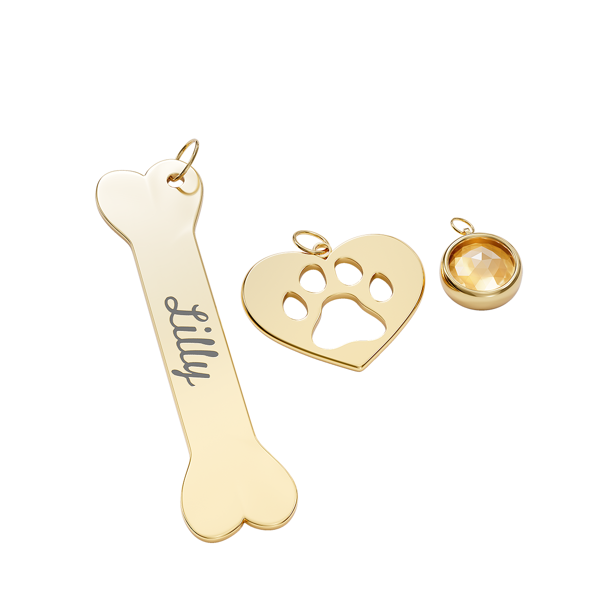 Personalized Bone Necklace