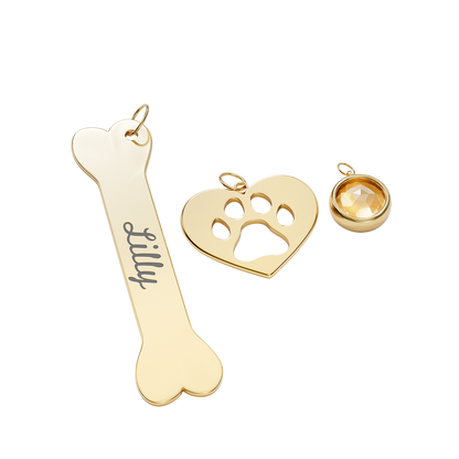 Personalized Bone Necklace