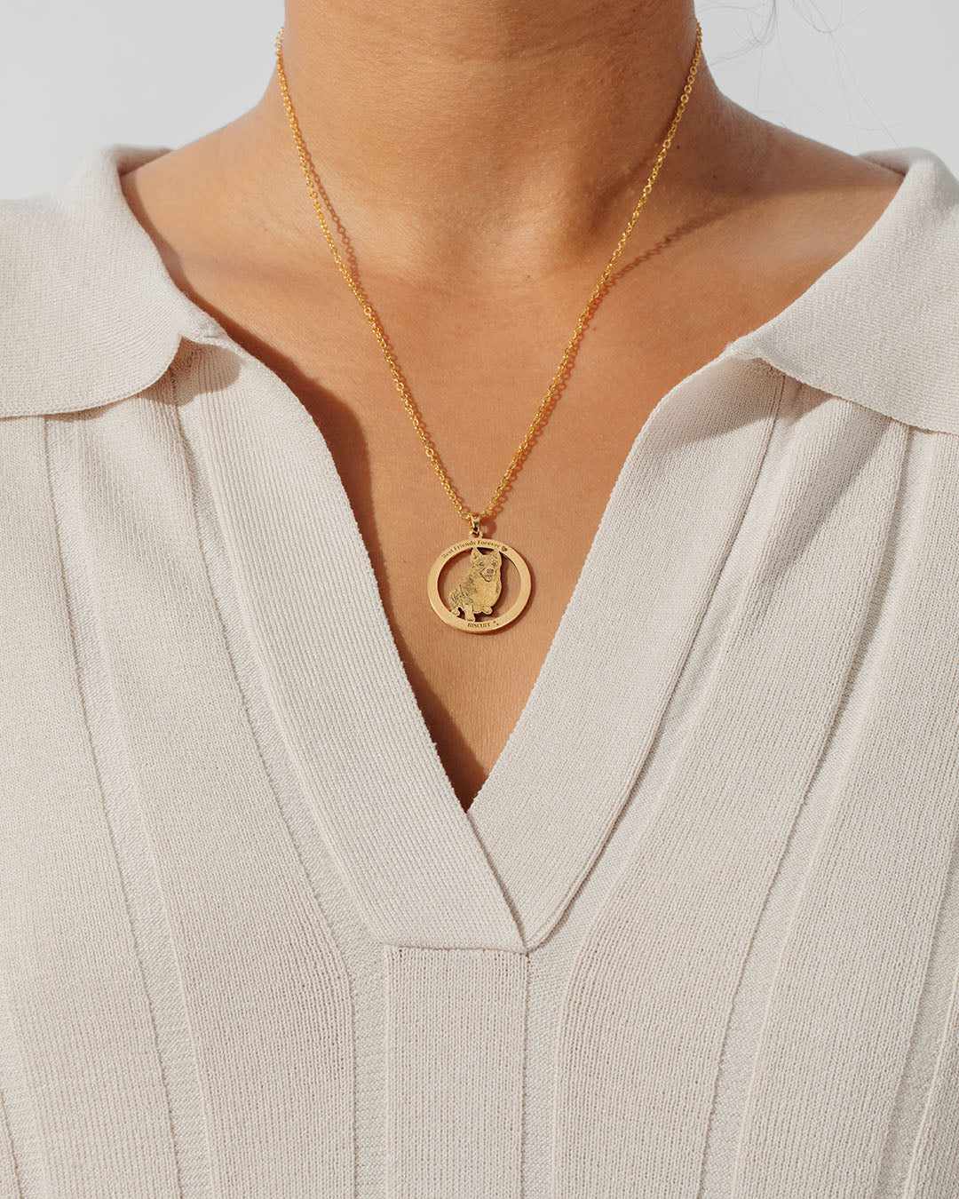 Pupjewels Circle Necklace