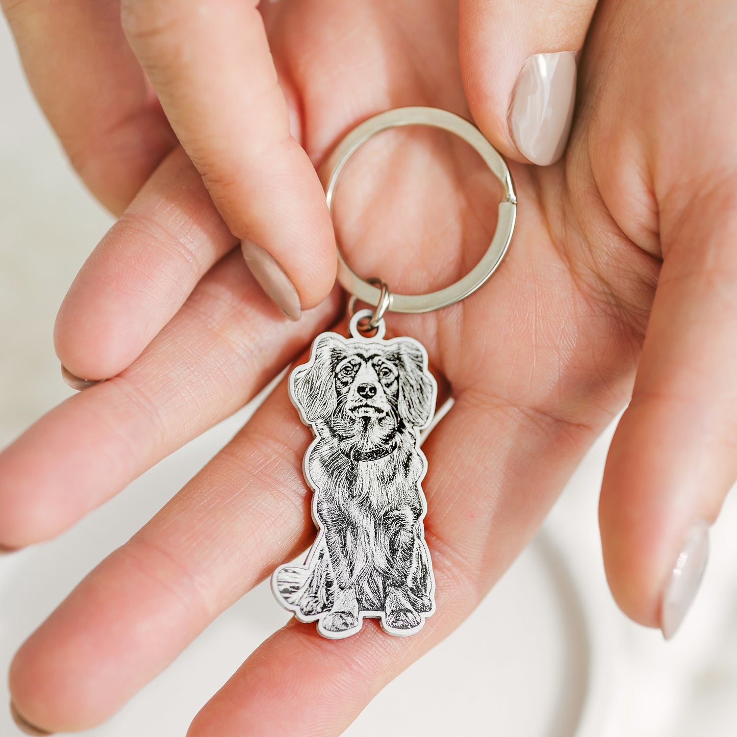 Cutout Keychain