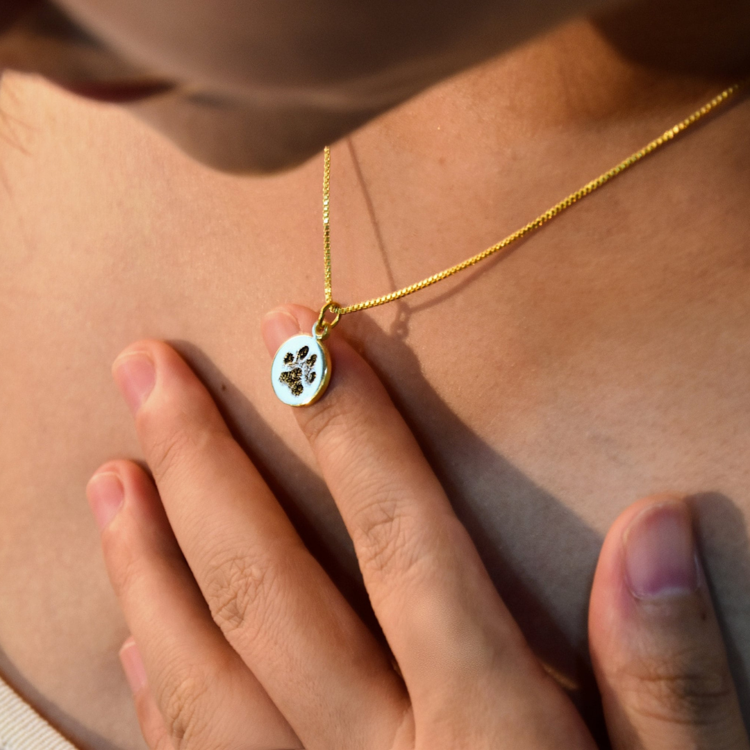 Personalized Pawprint Necklace