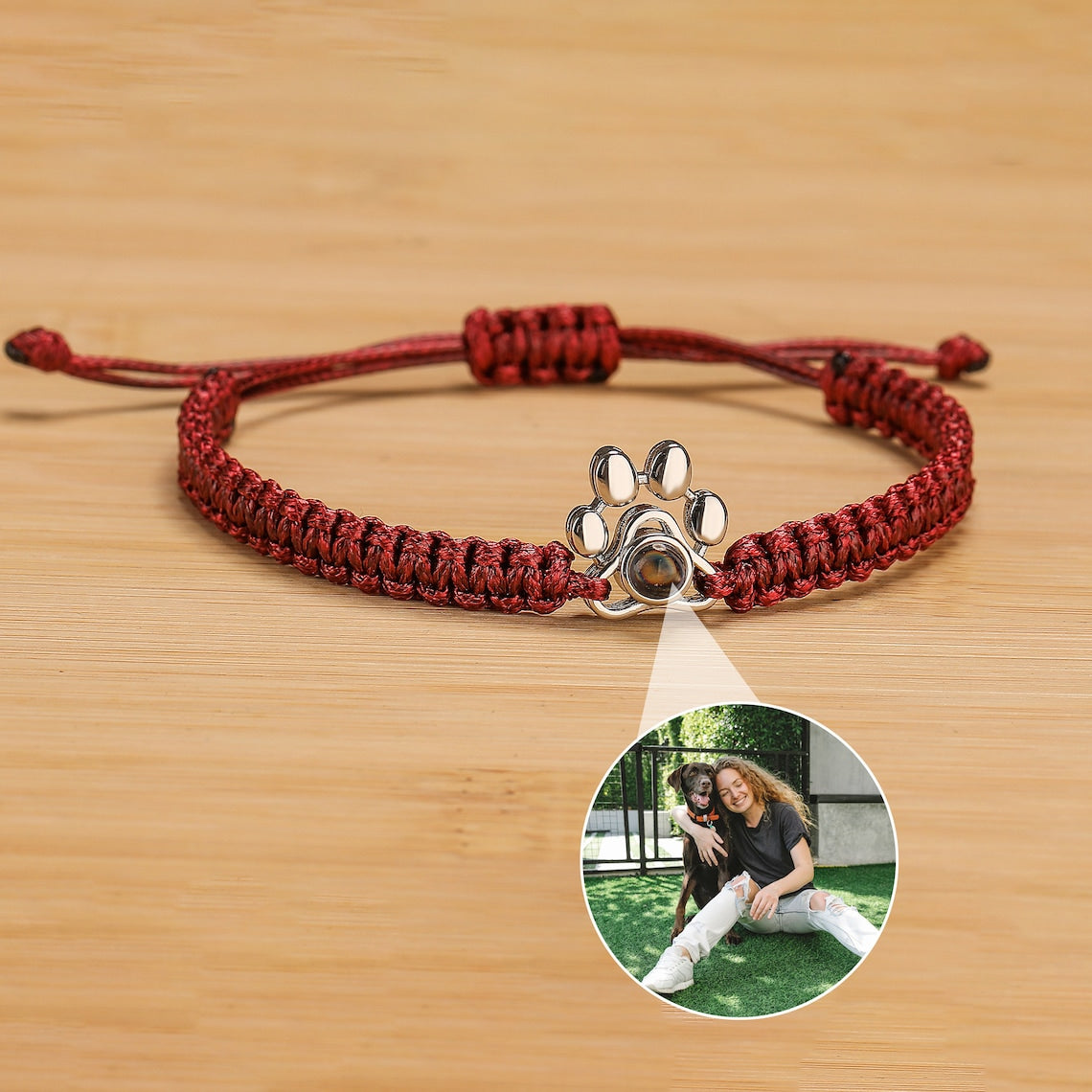 Huisdier foto armband