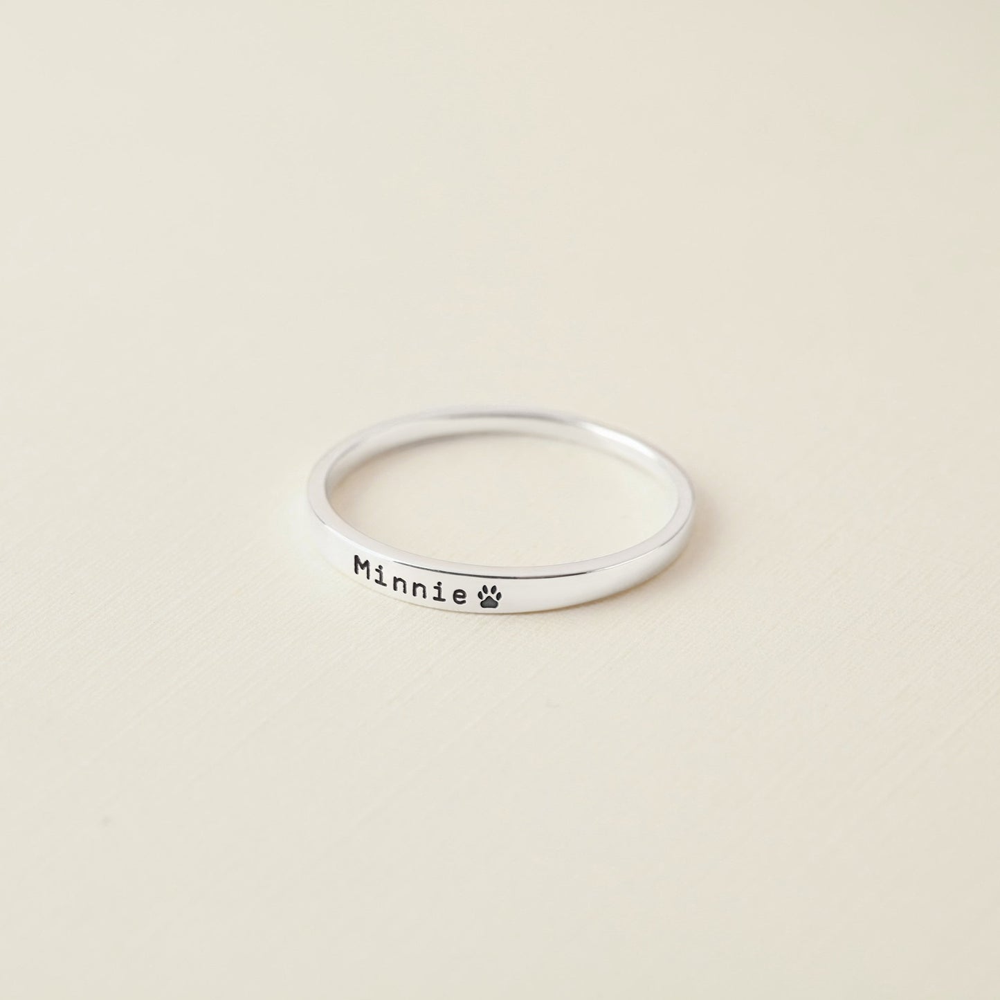 Pet Name Ring