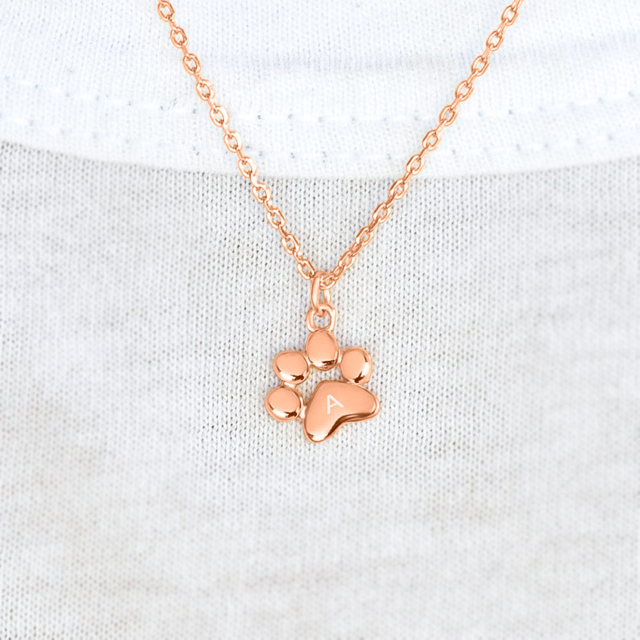 Teeny Tiny Paw Necklace